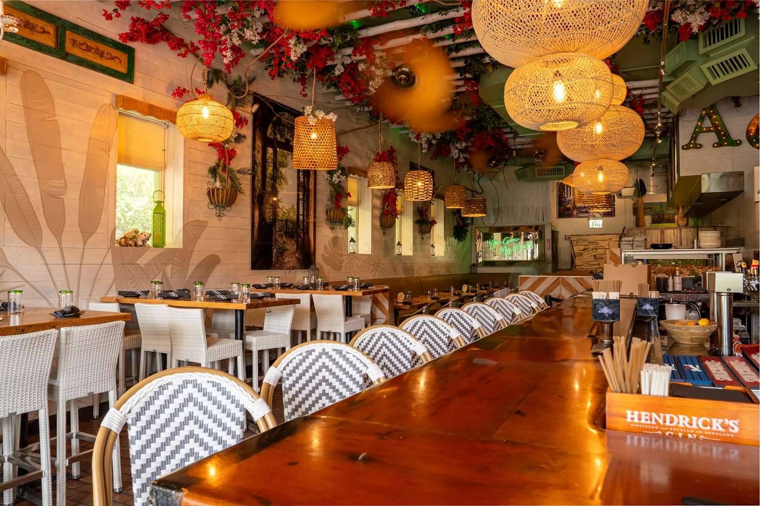Avocado Grill — modern American dining room in downtown West Palm Beach