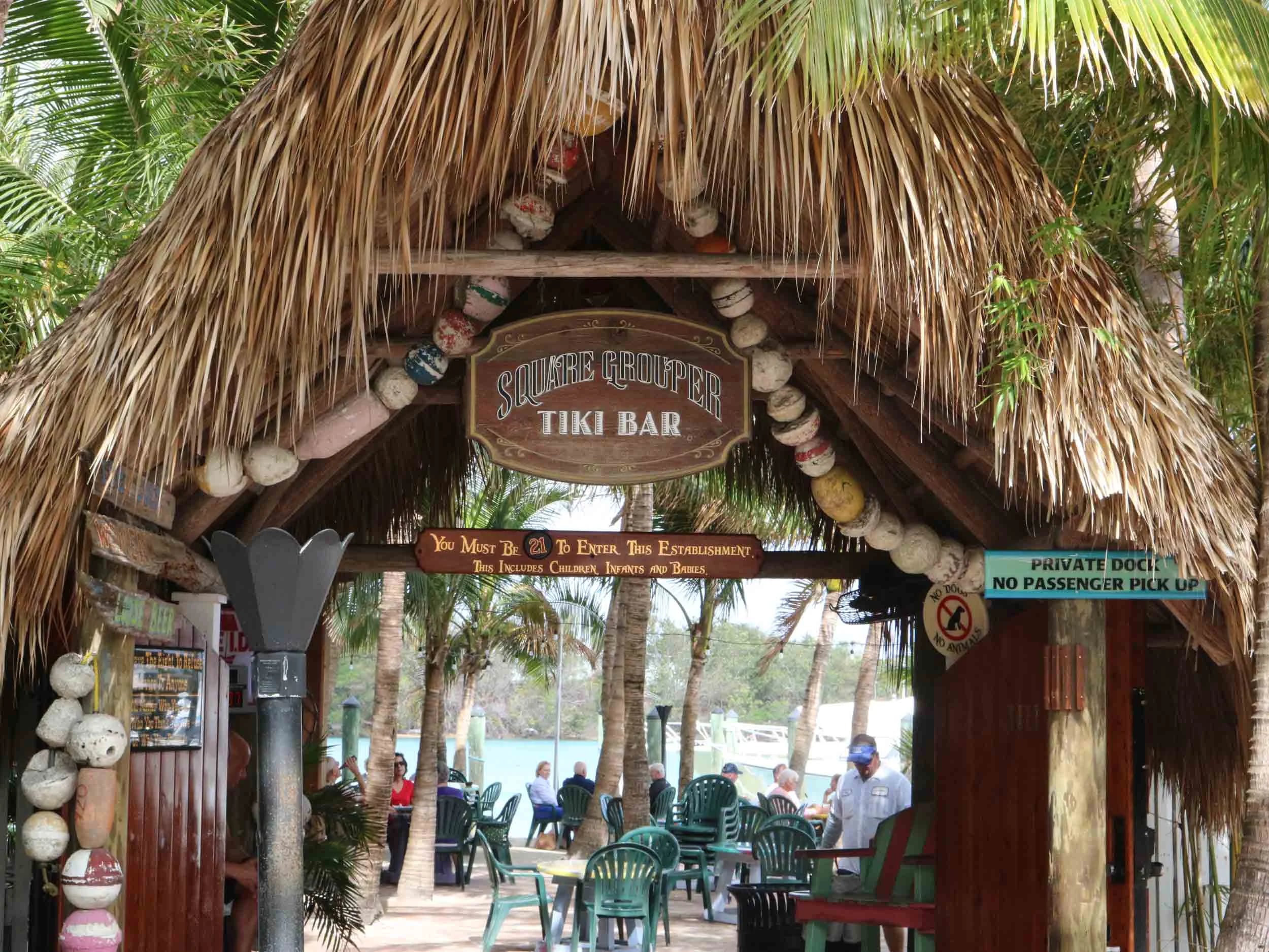 Square Grouper Tiki Bar